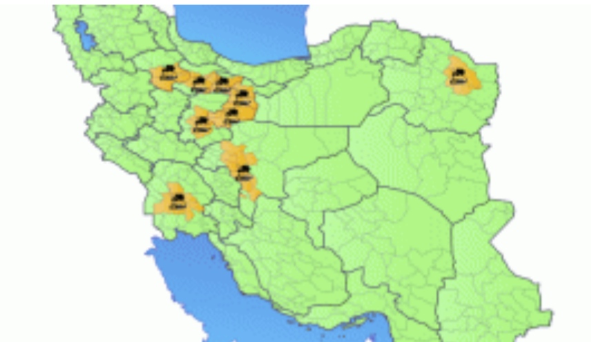 هشدار آلودگی-سطح نارنجی شماره ۳