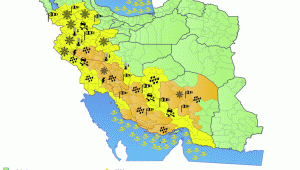 هشدار هواشناسی-سطح نارنجی شماره ۹۹